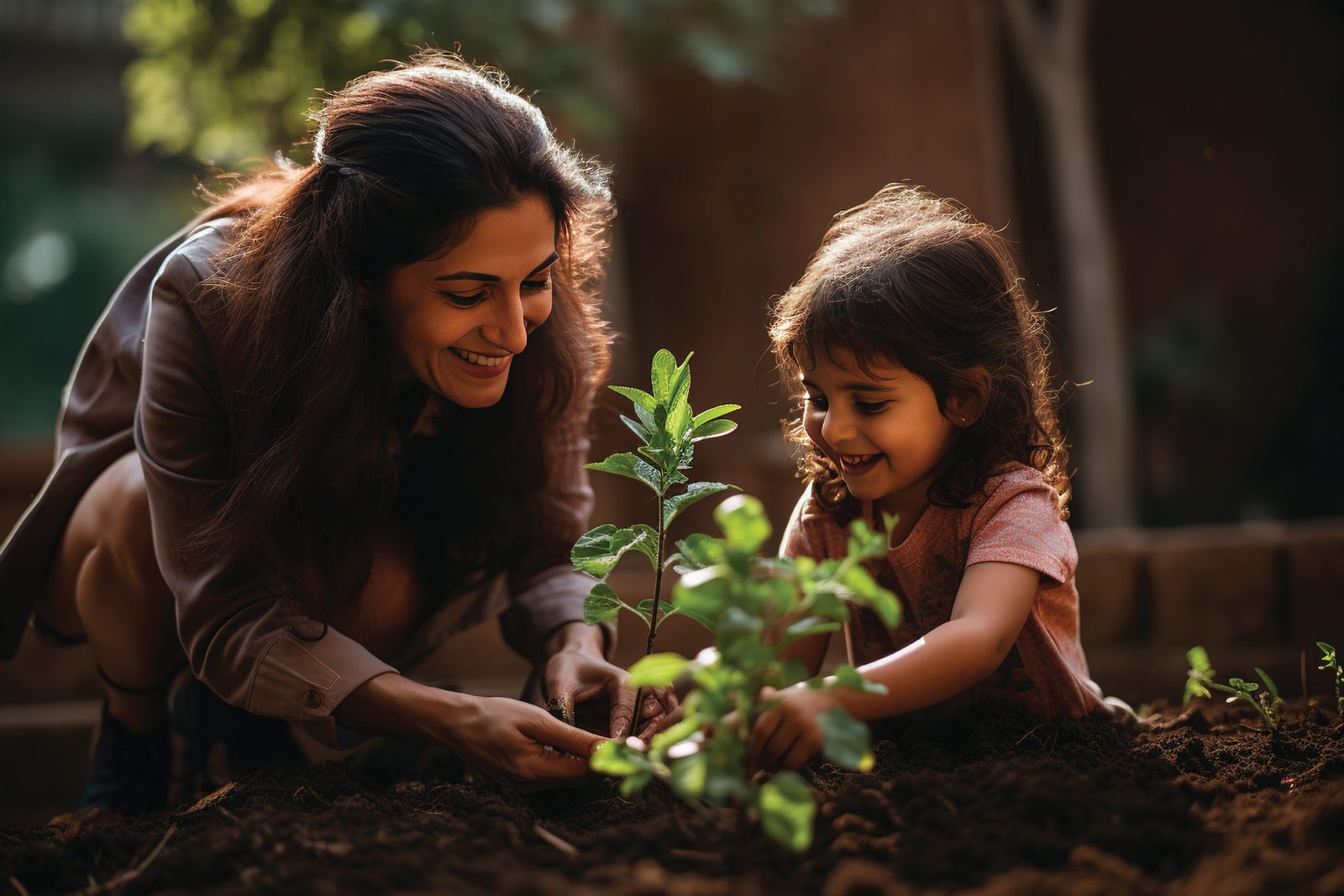 Mudroots child activity and guided discovery